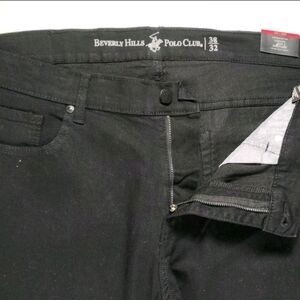 Beverly Hills Polo Club Men's Slim Black Jeans